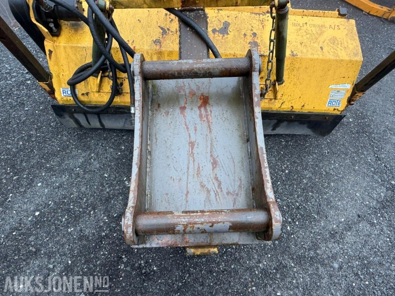 Feiekost til gravemaskin fra ROTE med S60 feste - Attachment for Construction machinery: picture 5 Feiekost til gravemaskin fra ROTE med S60 feste - Attachment for Construction machinery: picture 5