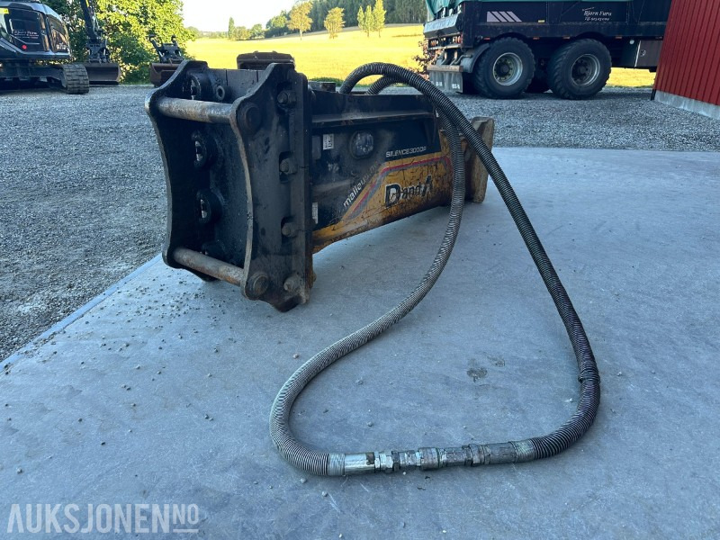 Hydraulisk Hammer D&A 300DP Silence – Med S70 Feste - Attachment for Construction machinery: picture 4 Hydraulisk Hammer D&A 300DP Silence – Med S70 Feste - Attachment for Construction machinery: picture 4