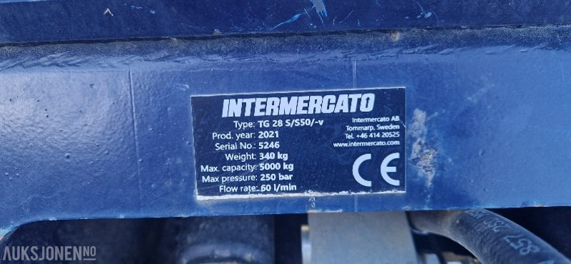 Intermercato tømmerklype S50 - Attachment for Construction machinery: picture 3 Intermercato tømmerklype S50 - Attachment for Construction machinery: picture 3