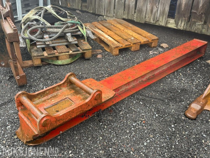 Mattejibb / kranbom med S60 feste - Attachment for Construction machinery: picture 1 Mattejibb / kranbom med S60 feste - Attachment for Construction machinery: picture 1