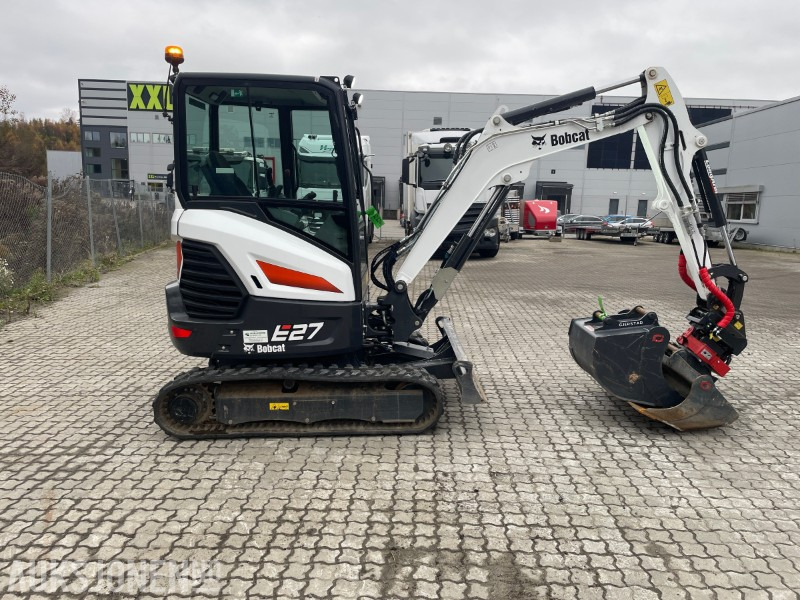 Bobcat E27 Rototilt R1, Graveskuff, fast pusseskuff - Mini excavator: picture 3 Bobcat E27 Rototilt R1, Graveskuff, fast pusseskuff - Mini excavator: picture 3