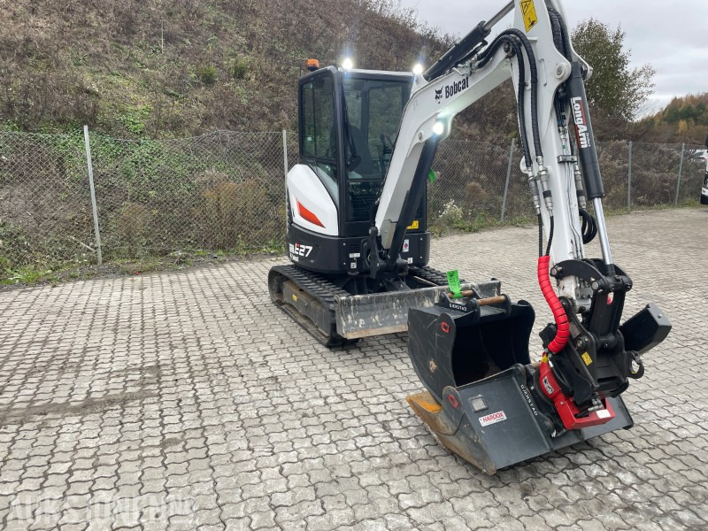 Bobcat E27 Rototilt R1, Graveskuff, fast pusseskuff - Mini excavator: picture 2 Bobcat E27 Rototilt R1, Graveskuff, fast pusseskuff - Mini excavator: picture 2