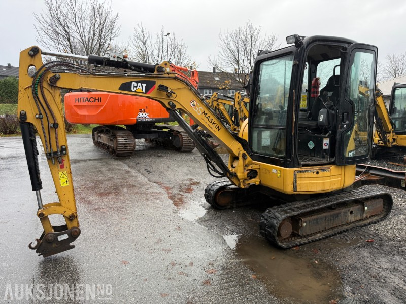 Cat 303.5E - Minigraver - SMP hurtigfeste S40 - SMP graveskuff + smalskuff - 7204 timer - Mini excavator: picture 1 Cat 303.5E - Minigraver - SMP hurtigfeste S40 - SMP graveskuff + smalskuff - 7204 timer - Mini excavator: picture 1