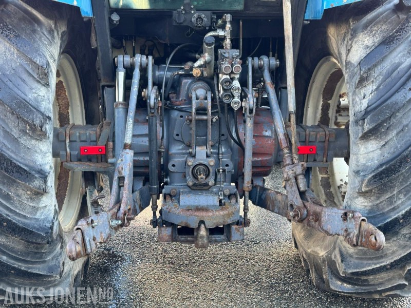 Farm tractor Ford 6640 SLE traktor / Trima frontlaster: picture 17