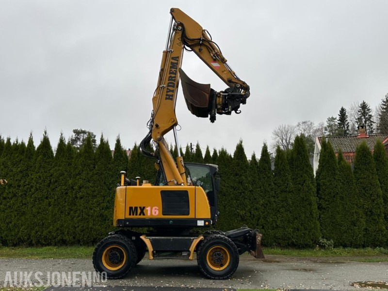 Hydrema MX16 – 2014 – Engcon EC219 – Xsite PRO – 9 142 timer – Trilleborg dekk - Excavator: picture 4 Hydrema MX16 – 2014 – Engcon EC219 – Xsite PRO – 9 142 timer – Trilleborg dekk - Excavator: picture 4