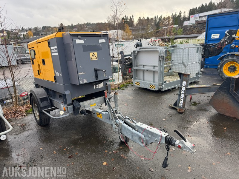 2010 Atlas Copco Atlas Copco QAS 20 - Strømaggregat 20 kVA, 400/230V - Industrial equipment: picture 5 2010 Atlas Copco Atlas Copco QAS 20 - Strømaggregat 20 kVA, 400/230V - Industrial equipment: picture 5