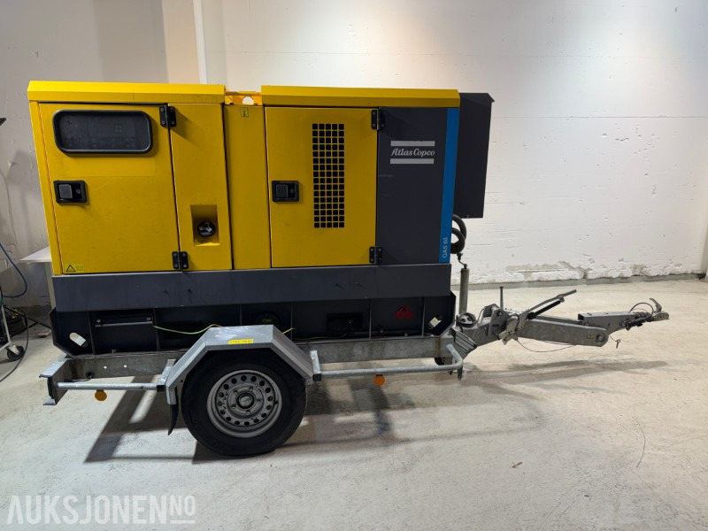 2018 Atlas Copco QAS 60 tilhengermontert strømgenerator - Reparasjonsobjekt - Industrial equipment: picture 1 2018 Atlas Copco QAS 60 tilhengermontert strømgenerator - Reparasjonsobjekt - Industrial equipment: picture 1