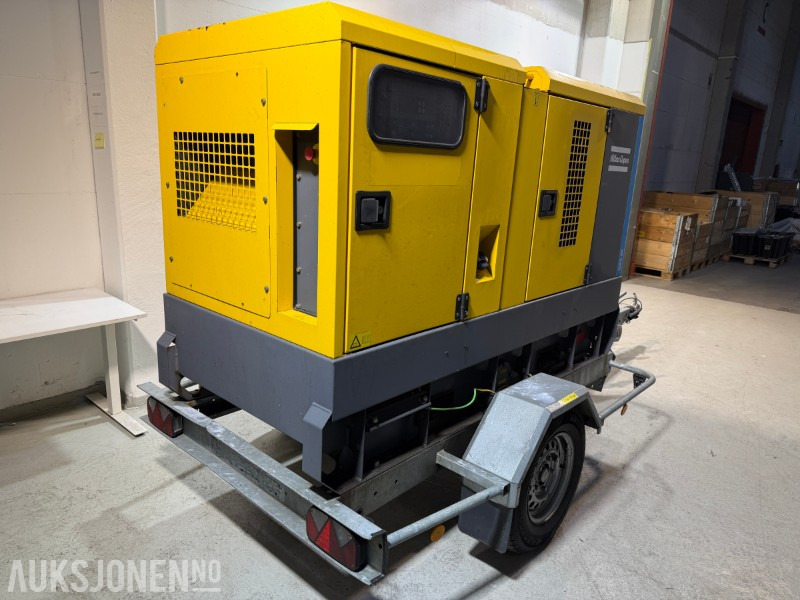 2018 Atlas Copco QAS 60 tilhengermontert strømgenerator - Reparasjonsobjekt - Industrial equipment: picture 2 2018 Atlas Copco QAS 60 tilhengermontert strømgenerator - Reparasjonsobjekt - Industrial equipment: picture 2