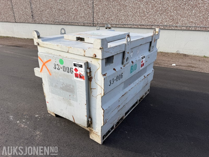 KN dieseltank 1000L med pumpe, filter, slange og pistol - Construction equipment: picture 1 KN dieseltank 1000L med pumpe, filter, slange og pistol - Construction equipment: picture 1