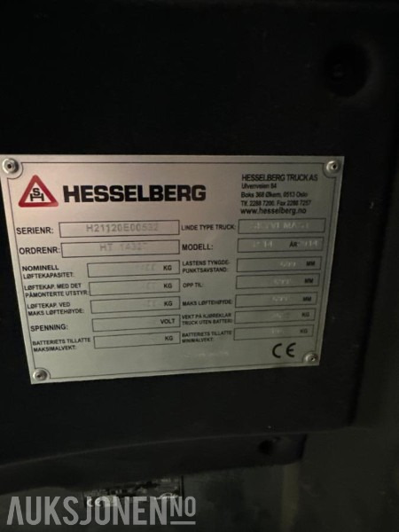 2014 Linde skyvemasttruck lukket R14 - Material handling equipment: picture 5 2014 Linde skyvemasttruck lukket R14 - Material handling equipment: picture 5