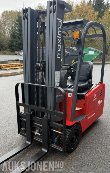 2016 Maximal FB16S-MHJZ elektrisk truck med Triplex friløftmast og sideskift - Material handling equipment: picture 5 2016 Maximal FB16S-MHJZ elektrisk truck med Triplex friløftmast og sideskift - Material handling equipment: picture 5