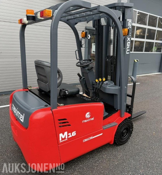 2016 Maximal FB16S-MHJZ elektrisk truck med Triplex friløftmast og sideskift - Material handling equipment: picture 2 2016 Maximal FB16S-MHJZ elektrisk truck med Triplex friløftmast og sideskift - Material handling equipment: picture 2
