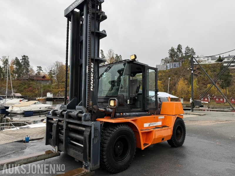 Material handling equipment Doosan D160S-5 - 867 timer - Ny godkjenning- gaffel forlengere: picture 13 Material handling equipment Doosan D160S-5 - 867 timer - Ny godkjenning- gaffel forlengere: picture 13