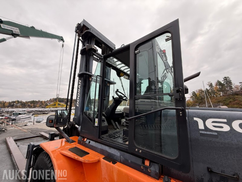 Material handling equipment Doosan D160S-5 - 867 timer - Ny godkjenning- gaffel forlengere: picture 18 Material handling equipment Doosan D160S-5 - 867 timer - Ny godkjenning- gaffel forlengere: picture 18