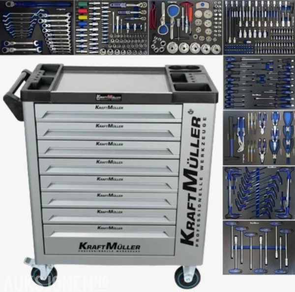 Nytt Verktøyskap KM-1745 8/8 Proline - Construction equipment: picture 2 Nytt Verktøyskap KM-1745 8/8 Proline - Construction equipment: picture 2