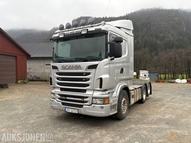 2013 Scania R 620 manuell,tipp hydraulikk,Løfte-boggie - Tractor unit: picture 1 2013 Scania R 620 manuell,tipp hydraulikk,Løfte-boggie - Tractor unit: picture 1