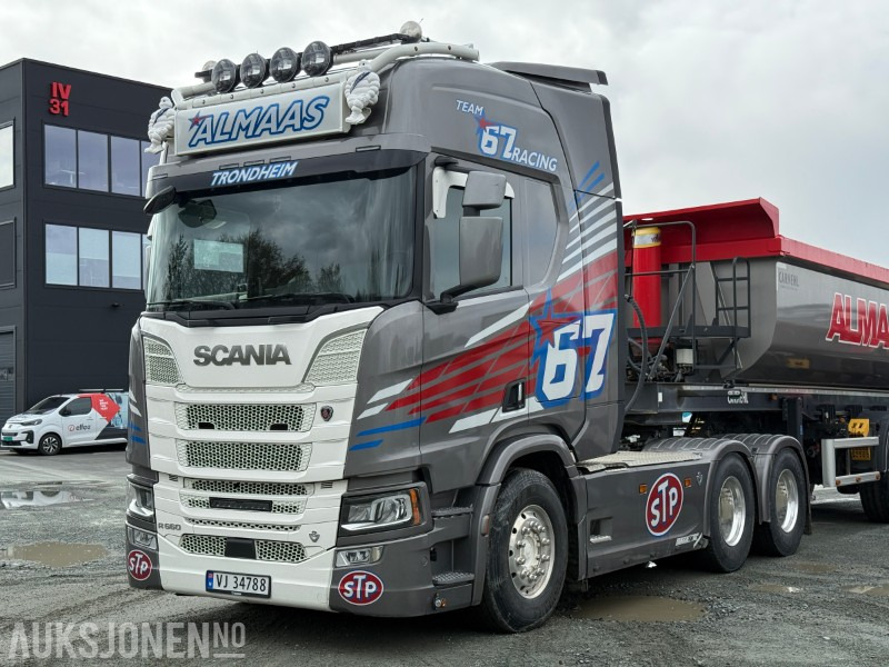 2024 Scania R 660 6x4 trekkvogn med løftetandem og hydraulikk! - Tractor unit: picture 1 2024 Scania R 660 6x4 trekkvogn med løftetandem og hydraulikk! - Tractor unit: picture 1