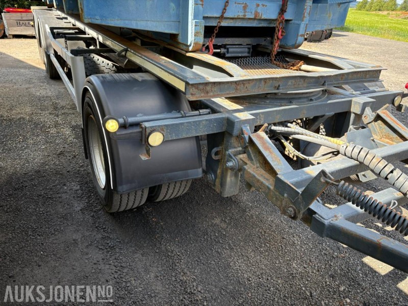 Trailer 2009 Nor Slep Sl 28 krokhenger med tipp: picture 8