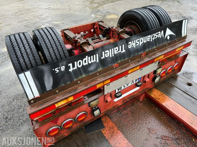 Trailer 2009 Trail King TK154HED lavboy-henger - 4akslet maskinhenger med vse styring: picture 15
