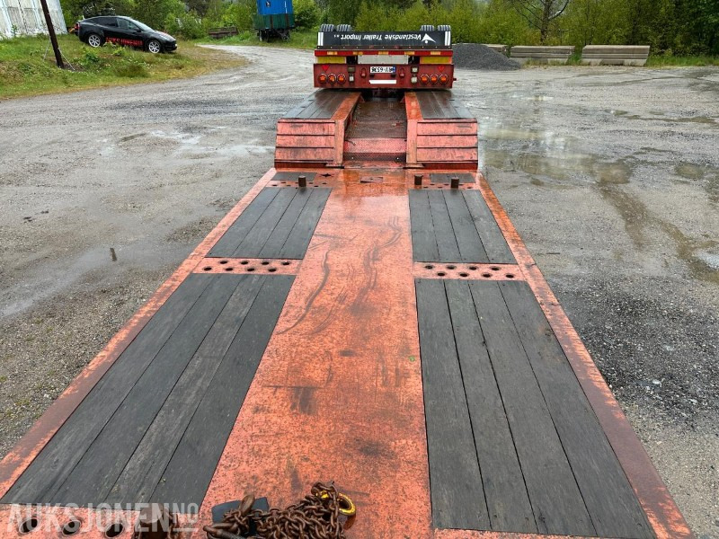 Trailer 2009 Trail King TK154HED lavboy-henger - 4akslet maskinhenger med vse styring: picture 12