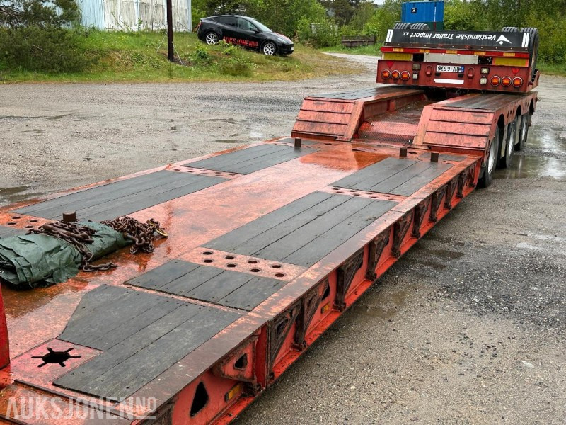 Trailer 2009 Trail King TK154HED lavboy-henger - 4akslet maskinhenger med vse styring: picture 11