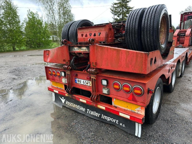 Trailer 2009 Trail King TK154HED lavboy-henger - 4akslet maskinhenger med vse styring: picture 16