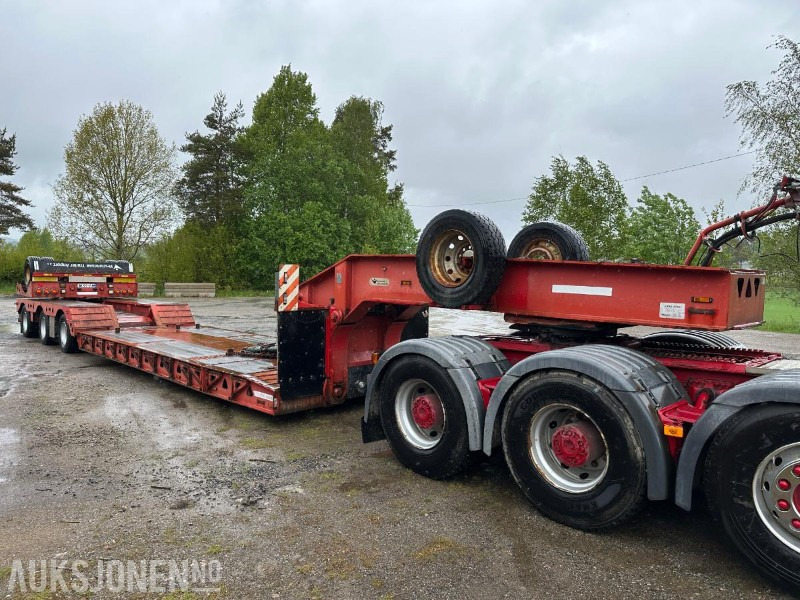 Trailer 2009 Trail King TK154HED lavboy-henger - 4akslet maskinhenger med vse styring: picture 7