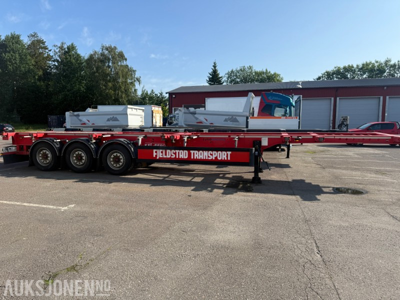 2020 | Kel-Berg C300V 3-akslet containerchassis | Meget god stand | EU-godkjent til 11/2025 - Trailer: picture 1 2020 | Kel-Berg C300V 3-akslet containerchassis | Meget god stand | EU-godkjent til 11/2025 - Trailer: picture 1