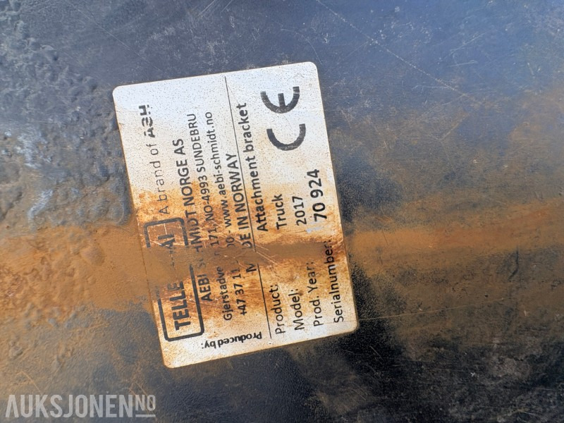 2017 Tellefsdal feste / brøyteplate - Truck: picture 4 2017 Tellefsdal feste / brøyteplate - Truck: picture 4