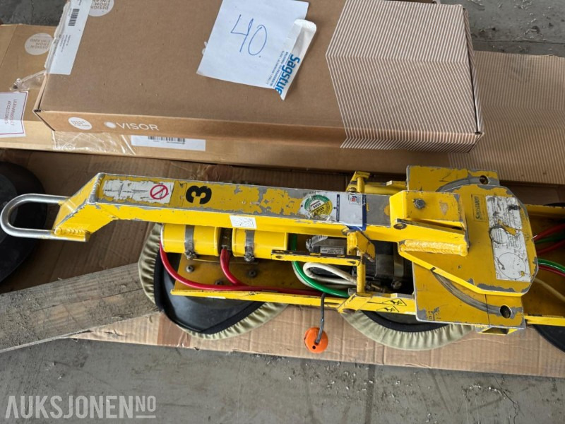 Construction equipment WPG Powr-Grip vakuum løfteåk med 320 kg løftekapasitet: picture 6