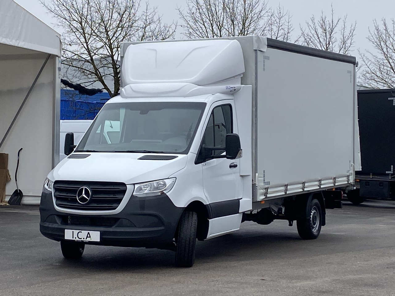MERCEDES BENZ SPRINTER 317 CDI 170PS 1+2 PRITSCHE PLANE 4100MM - Curtain side van: picture 1 MERCEDES BENZ SPRINTER 317 CDI 170PS 1+2 PRITSCHE PLANE 4100MM - Curtain side van: picture 1