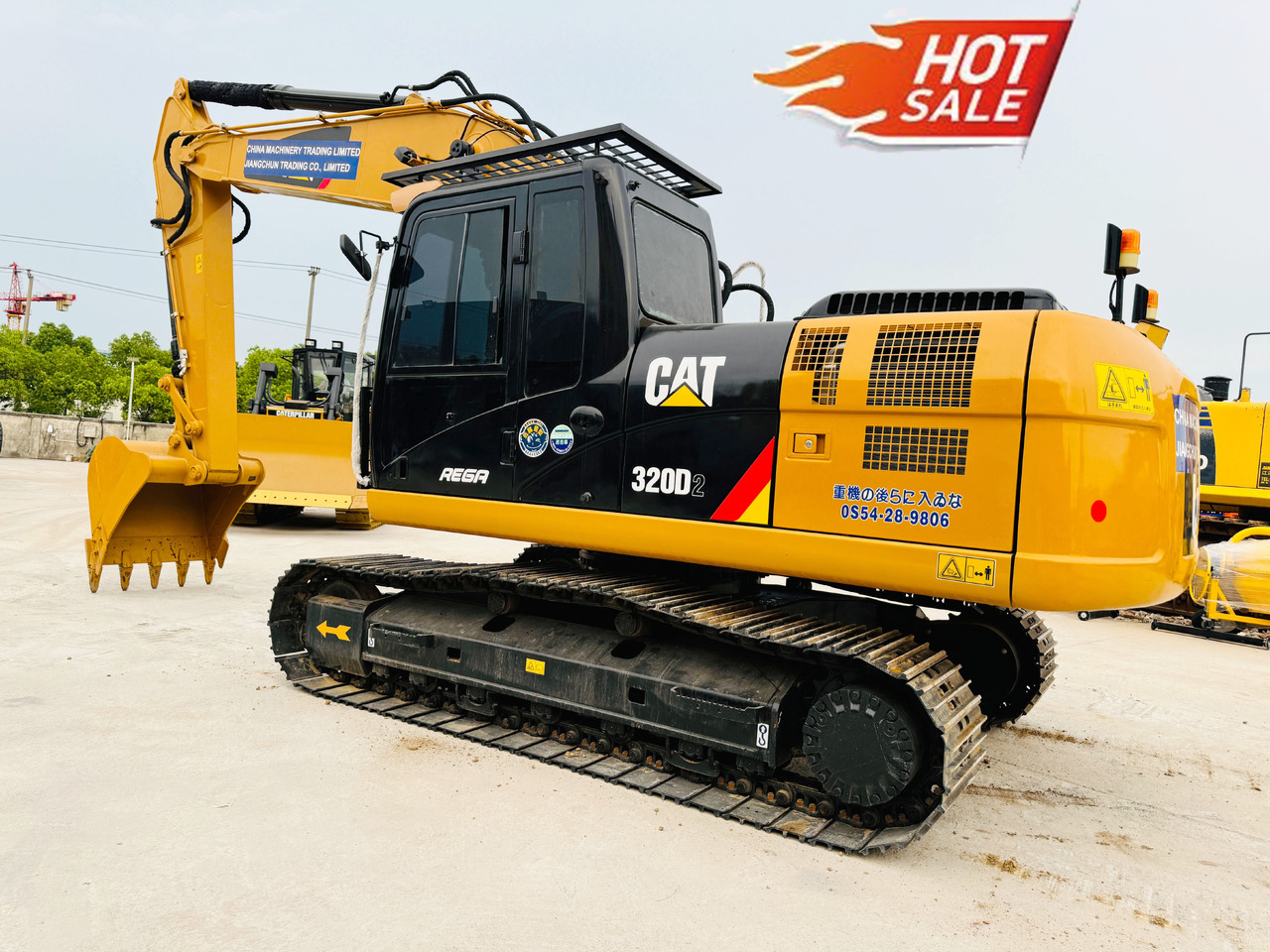 Crawler excavator Caterpillar 320D CAT 320D2 Used Excavator 320cl 320c 320GC Secondhand Excavator in Excellent Work Condition on Sale: picture 6