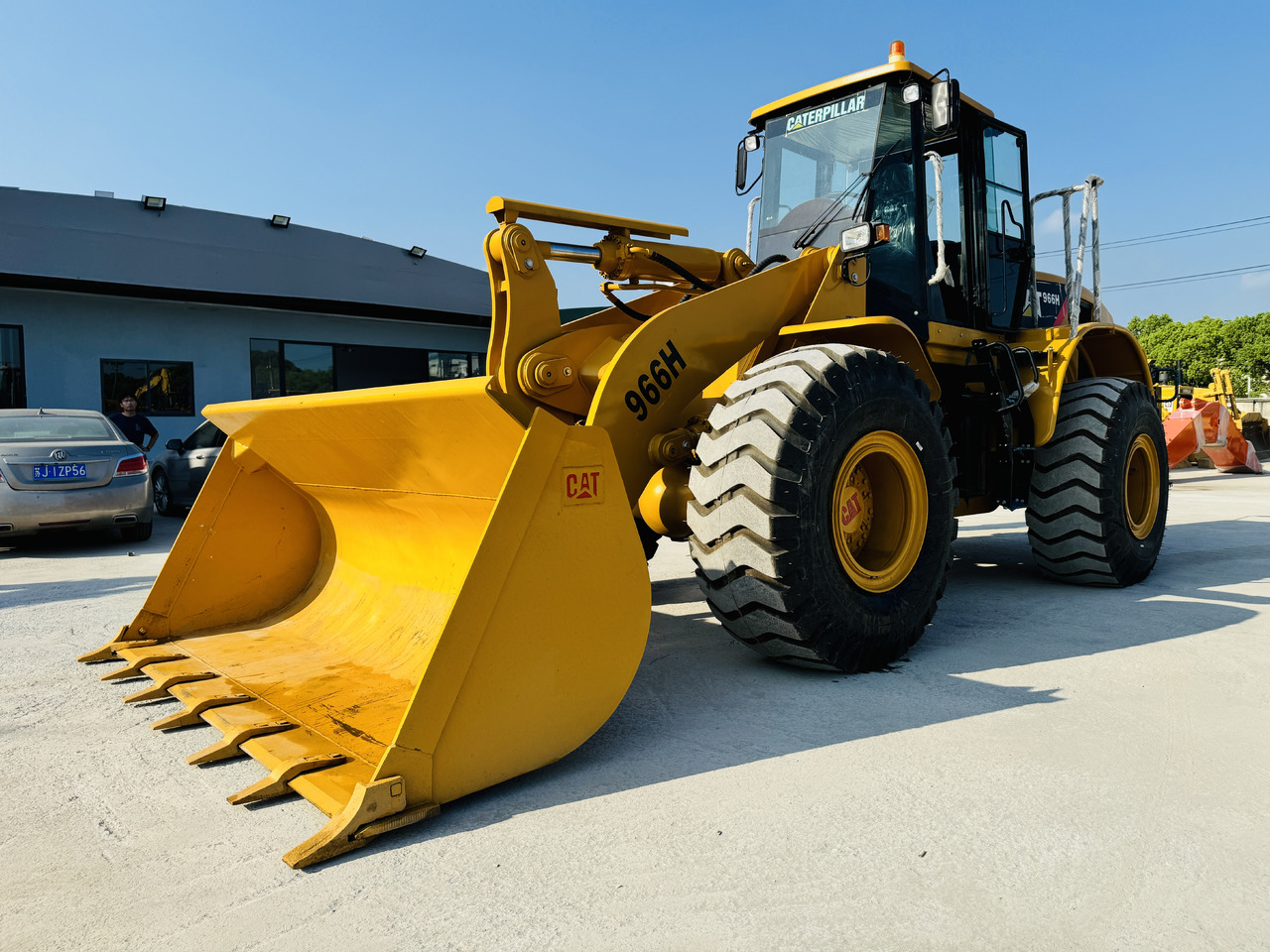 Wheel loader Caterpillar 966 Wheel Loader CAT 966H 966G 966F 6 Ton Used Loaders in Good Quality: picture 7