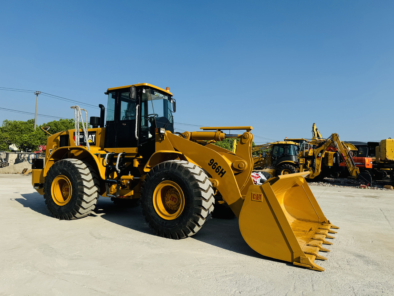 Wheel loader Caterpillar 966 Wheel Loader CAT 966H 966G 966F 6 Ton Used Loaders in Good Quality: picture 8