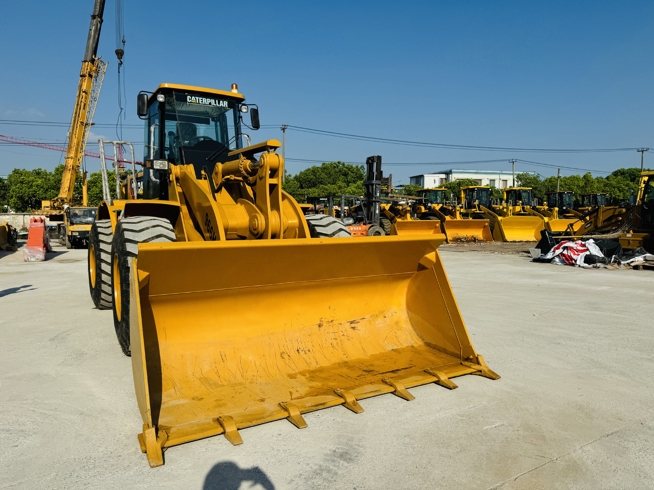 Wheel loader Caterpillar 966 Wheel Loader CAT 966H 966G 966F 6 Ton Used Loaders in Good Quality: picture 11