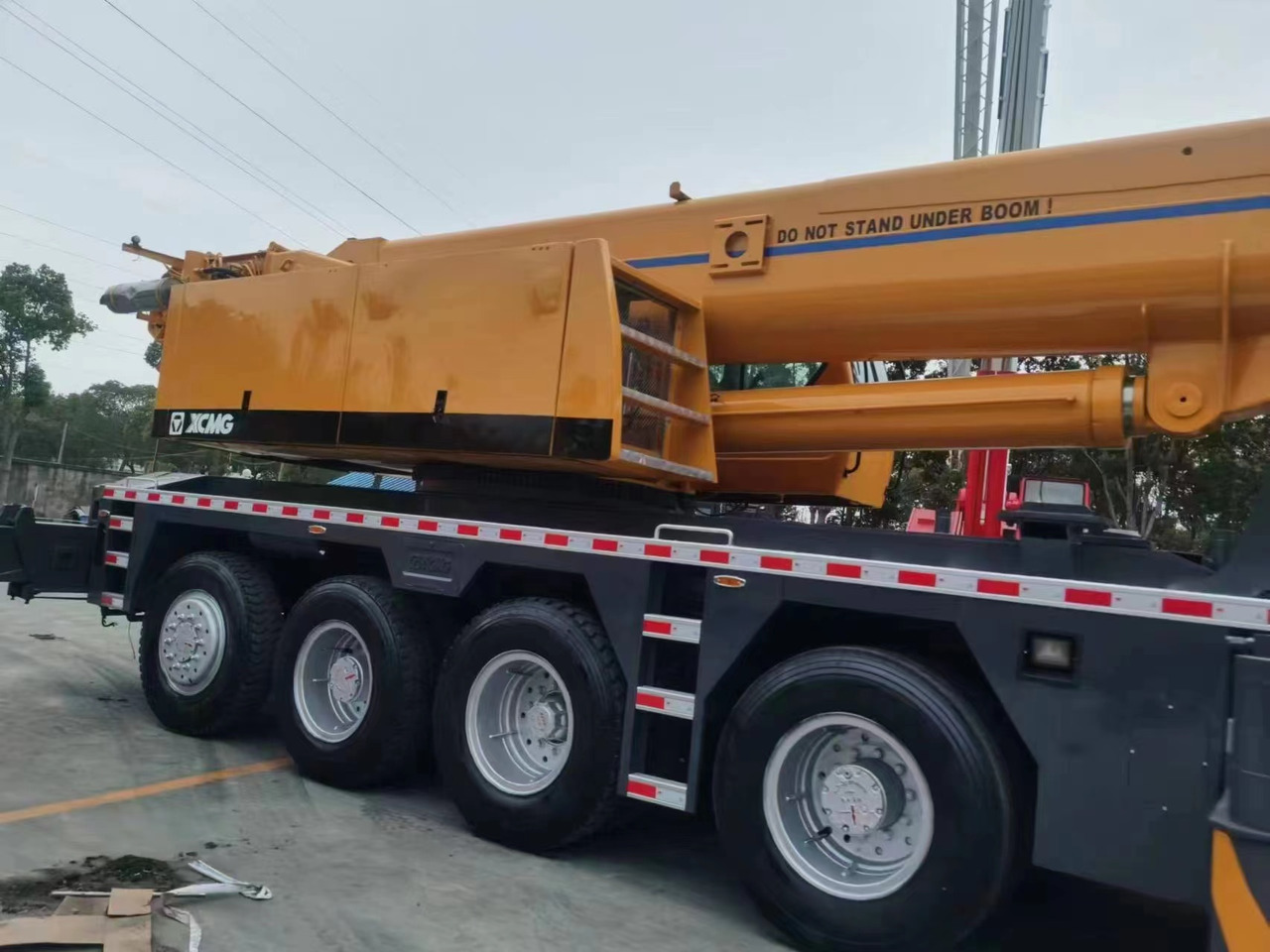 Mobile crane XCMG 100 Ton QY100K-II Used Truck Crane with Telescopic Boom 68M for Sale: picture 8