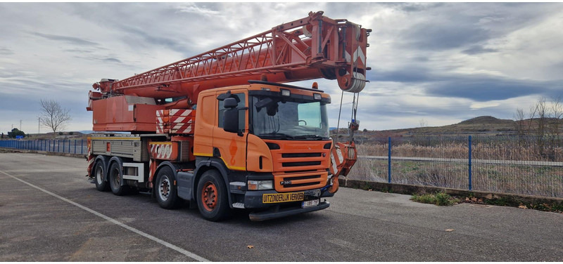Mobile crane Tadano Faun HK40 Scania P380CB 8x4: picture 7