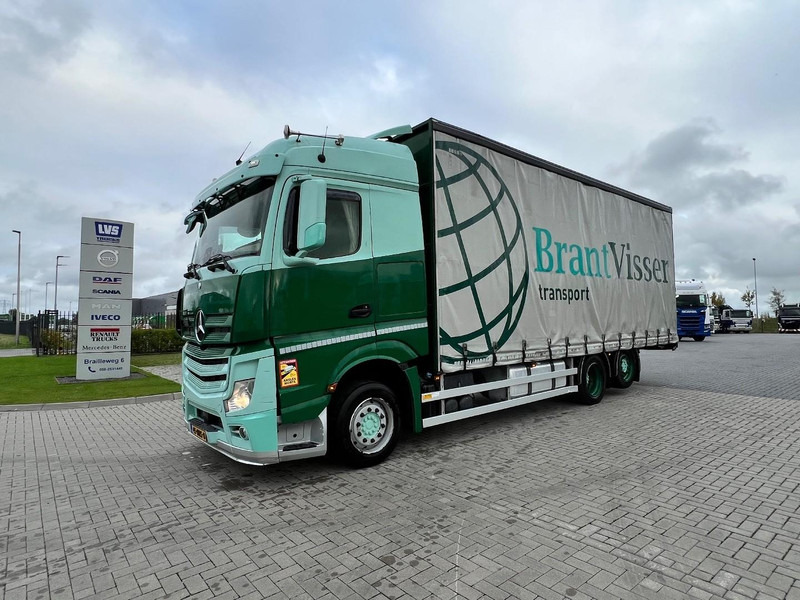 Mercedes-Benz Actros 2745 6x2 bakwagen Schuifzeilen - Curtainsider truck: picture 1 Mercedes-Benz Actros 2745 6x2 bakwagen Schuifzeilen - Curtainsider truck: picture 1