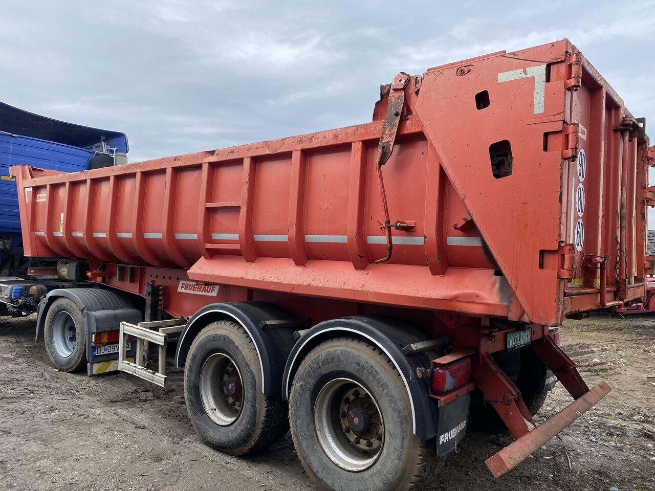 Fruehauf Semiremorca basculabila Aluminiu Agregate PV 6.28 T /// 2 PIECE - Tipper semi-trailer: picture 4 Fruehauf Semiremorca basculabila Aluminiu Agregate PV 6.28 T /// 2 PIECE - Tipper semi-trailer: picture 4