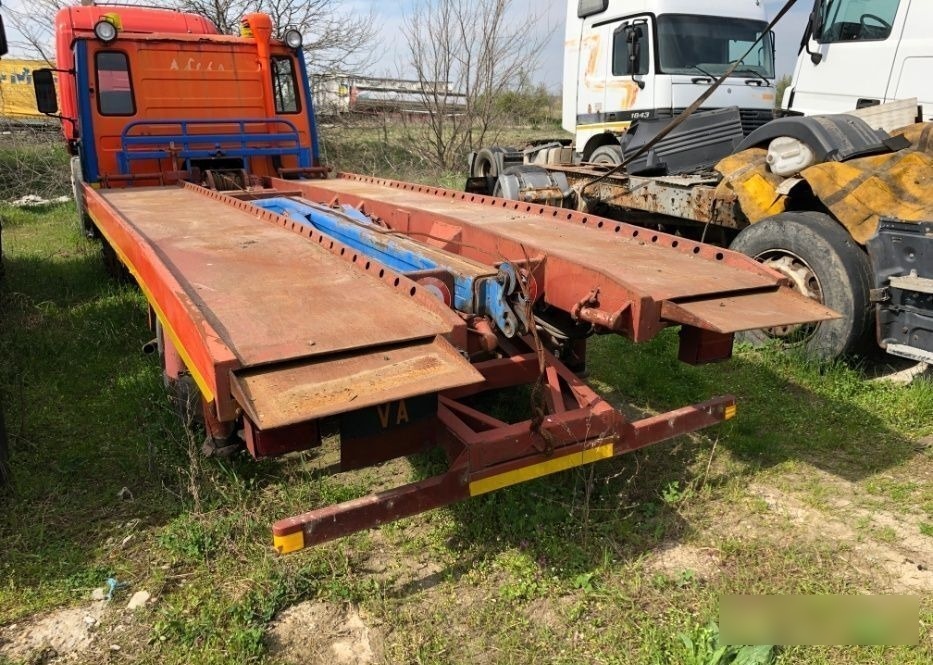 Platforma transport masini cu troliu , rampe extensibile carlig - Tow truck: picture 1 Platforma transport masini cu troliu , rampe extensibile carlig - Tow truck: picture 1