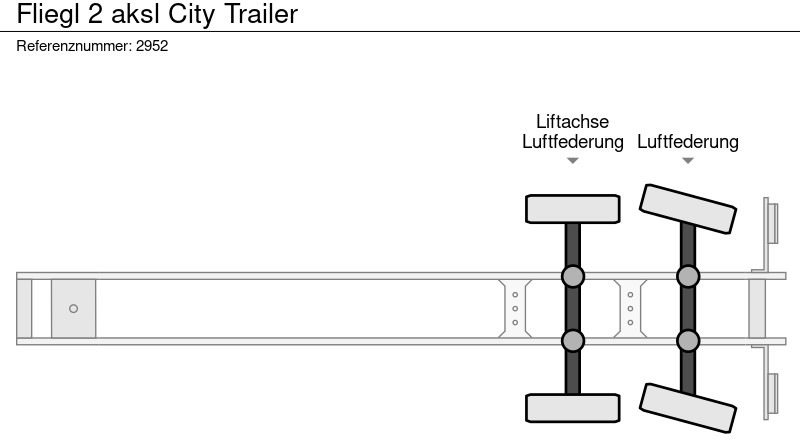 Fliegl 2 aksl City Trailer on lease Fliegl 2 aksl City Trailer: picture 13