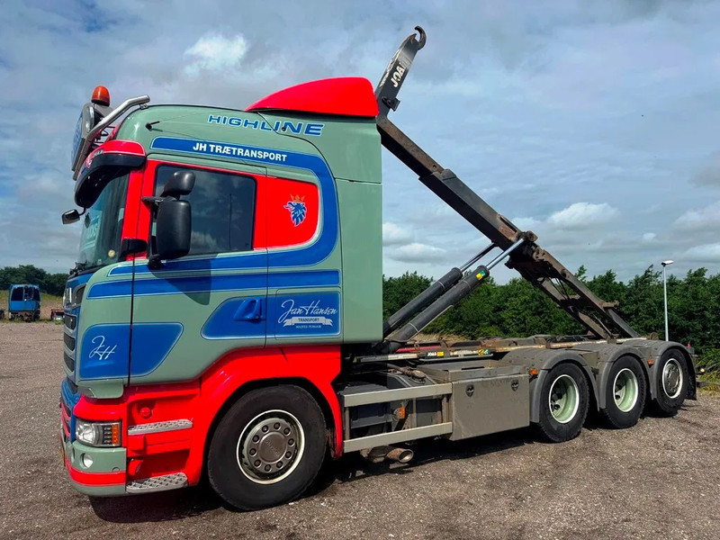 Scania R580 V8 hoglift. Air / Air suspension. - Hook lift truck: picture 3 Scania R580 V8 hoglift. Air / Air suspension. - Hook lift truck: picture 3