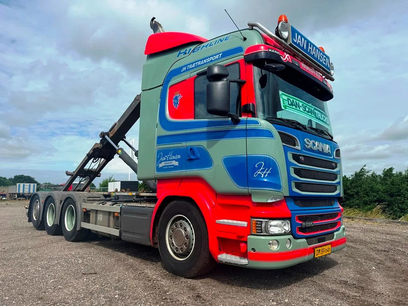 Scania R580 V8 hoglift. Air / Air suspension. - Hook lift truck: picture 2 Scania R580 V8 hoglift. Air / Air suspension. - Hook lift truck: picture 2