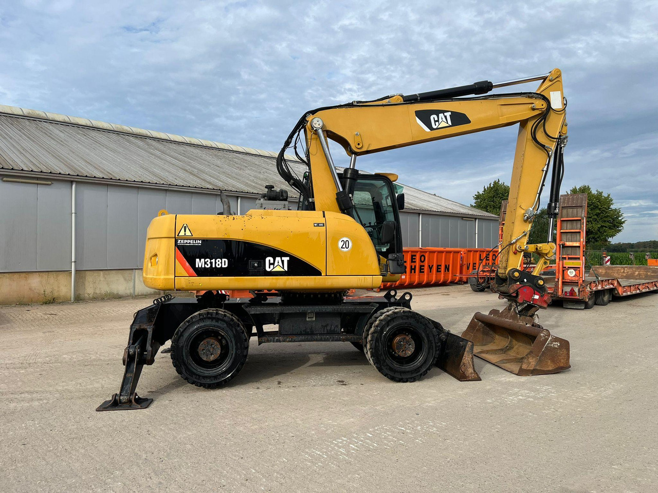 Caterpillar M318D - Wheel excavator: picture 2 Caterpillar M318D - Wheel excavator: picture 2