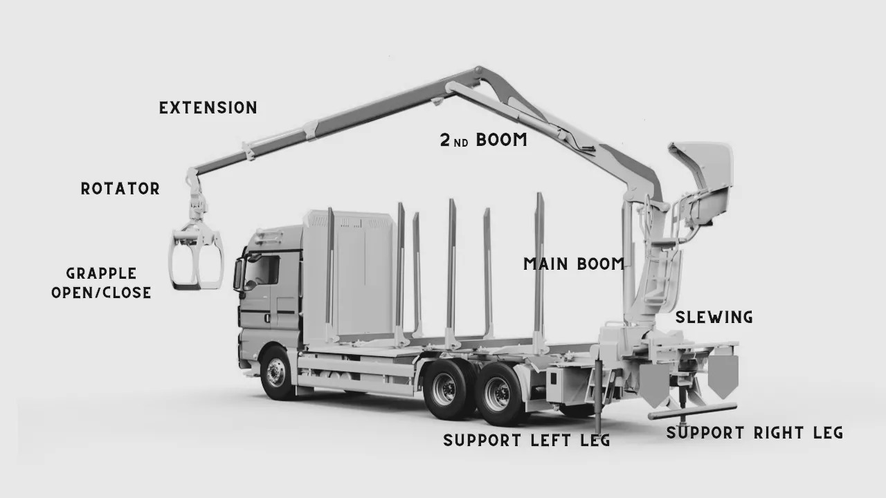 Set Scanreco RC400 with Walvoil DPX100 Liebherr, Demag, Grove, Tadano - Forestry trailer: picture 4 Set Scanreco RC400 with Walvoil DPX100 Liebherr, Demag, Grove, Tadano - Forestry trailer: picture 4