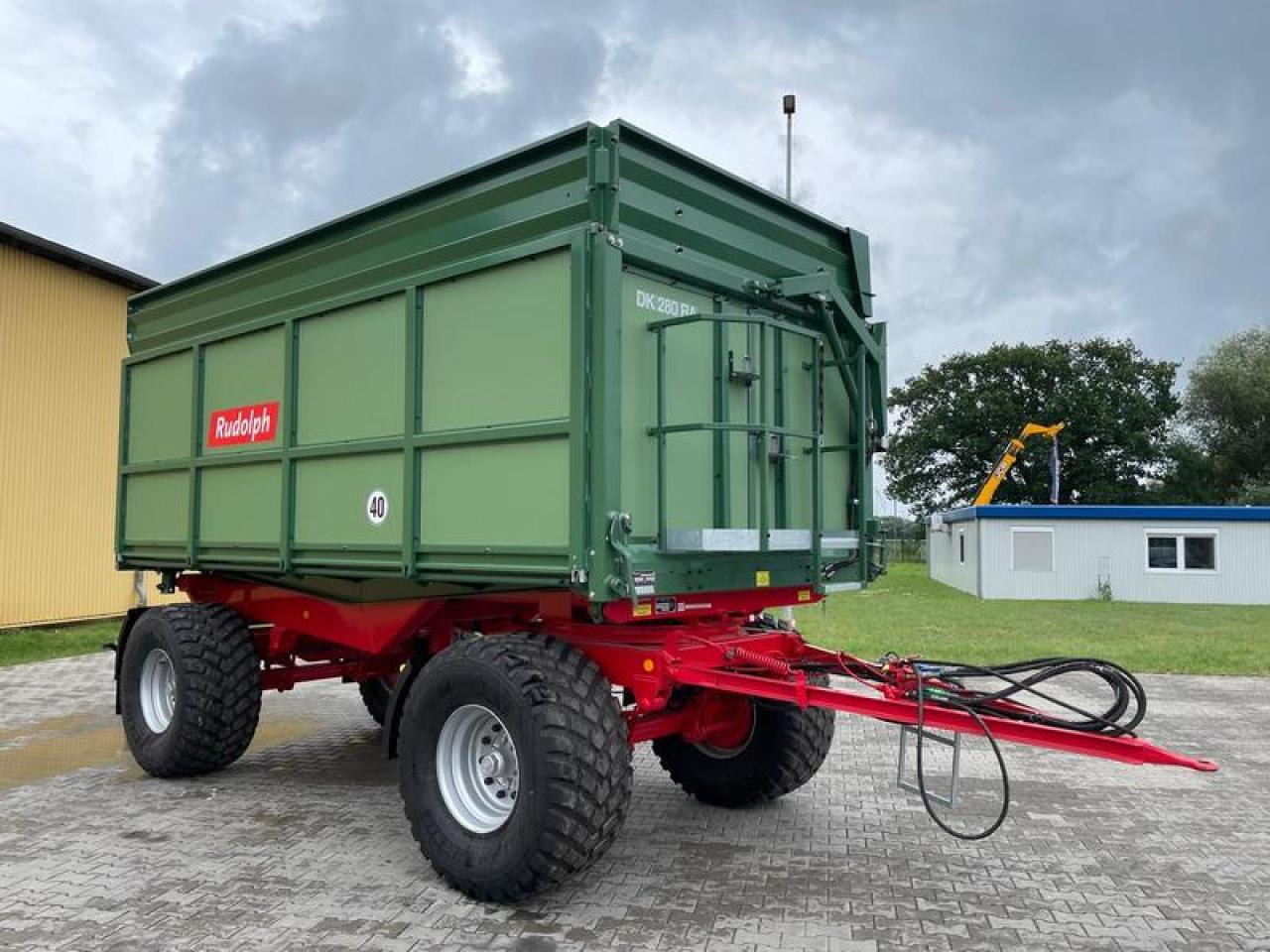 Welger RUDOLPH DK280RA 2 STÜCK VERFÜGBAR - Farm tipping trailer/ Dumper: picture 4 Welger RUDOLPH DK280RA 2 STÜCK VERFÜGBAR - Farm tipping trailer/ Dumper: picture 4