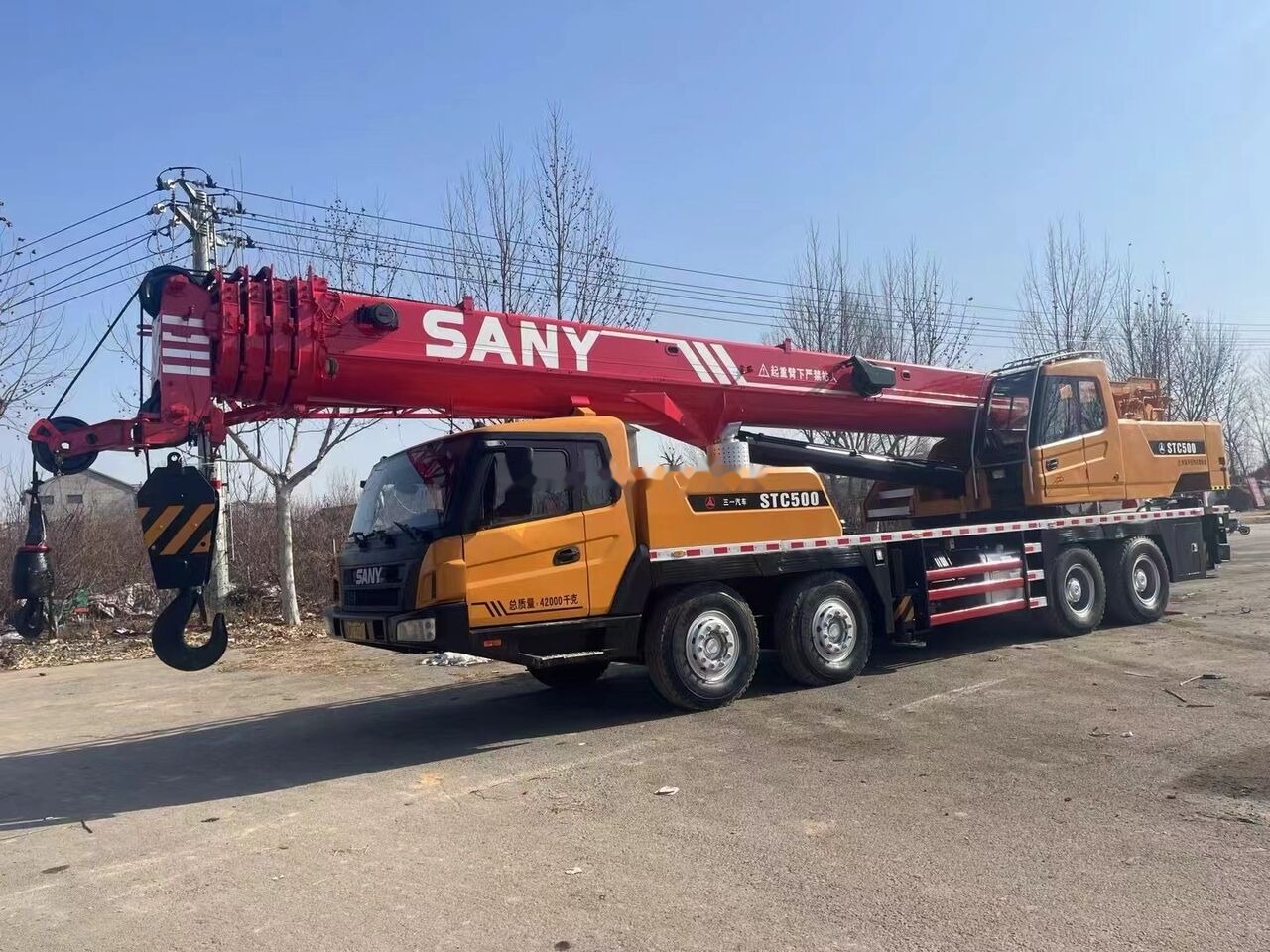 Palfinger Sany STC500 50 60 65 70 80 100 - Mobile crane: picture 2 Palfinger Sany STC500 50 60 65 70 80 100 - Mobile crane: picture 2