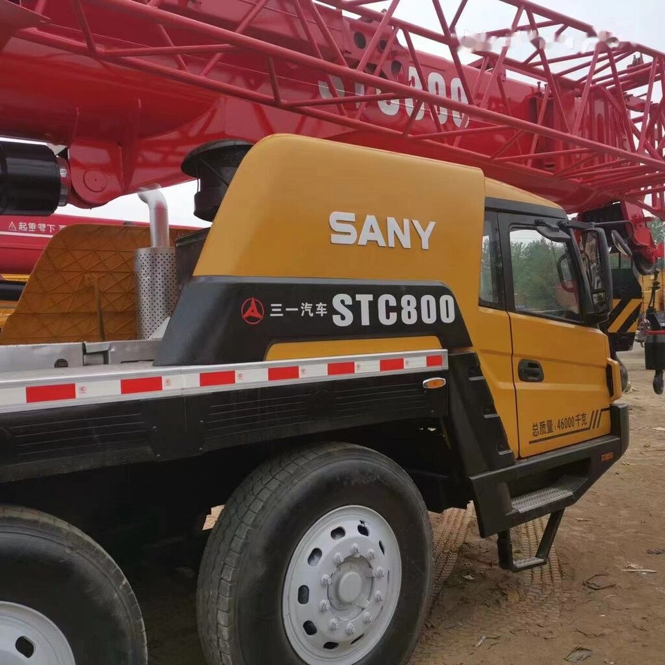Sany Used Sany STC800 80 Ton Original Mobile Crane Truck Truck Mounte - Mobile crane: picture 4 Sany Used Sany STC800 80 Ton Original Mobile Crane Truck Truck Mounte - Mobile crane: picture 4