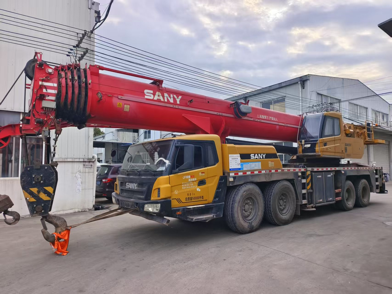 Sany xcmg zoomlion 25ton 50 ton 80ton 100 ton 200 ton 600ton - Mobile crane: picture 1 Sany xcmg zoomlion 25ton 50 ton 80ton 100 ton 200 ton 600ton - Mobile crane: picture 1