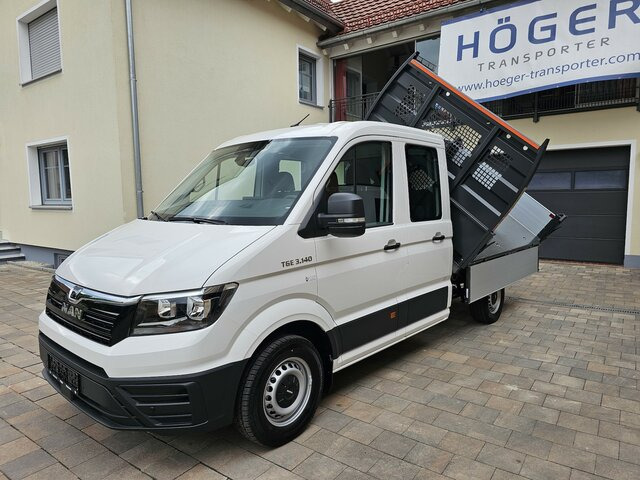 New Tipper van, Combi van MAN TGE 3.140 Doka L3 Dreiseitenkipper Facelift: picture 34